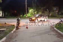 выкса.рф, ДТП на улице Островского: пострадал мотоциклист
